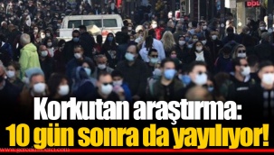 Korkutan araştırma: 10 gün sonra da yayılıyor!