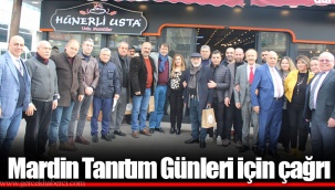 Mardin Tanıtım Günleri için çağrı