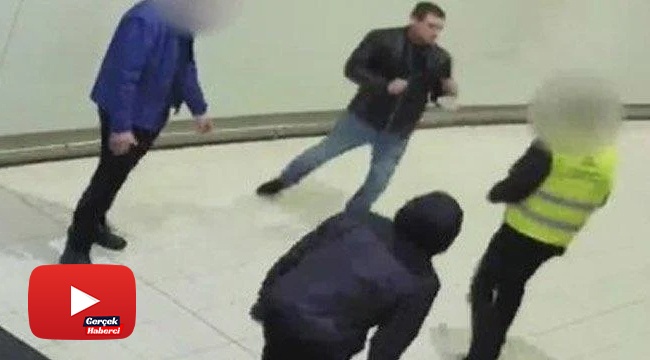 Maske uyarısı yapan güvenlik görevlisinin çenesini kırdı