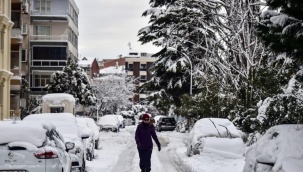 Meteoroloji gün verdi; soğuk ve kar yağışlı hava, yurdu terk edecek