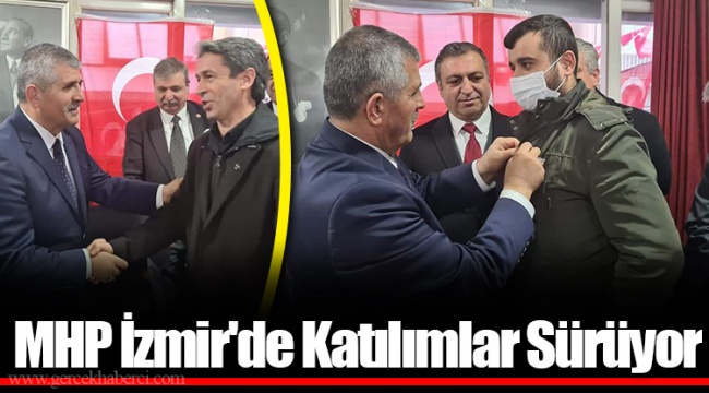 MHP İzmir'de Katılımlar Sürüyor