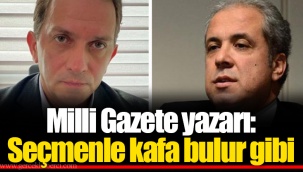 Milli Gazete yazarı: Seçmenle kafa bulur gibi