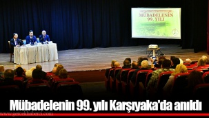 Mübadelenin 99. yılı Karşıyaka'da anıldı