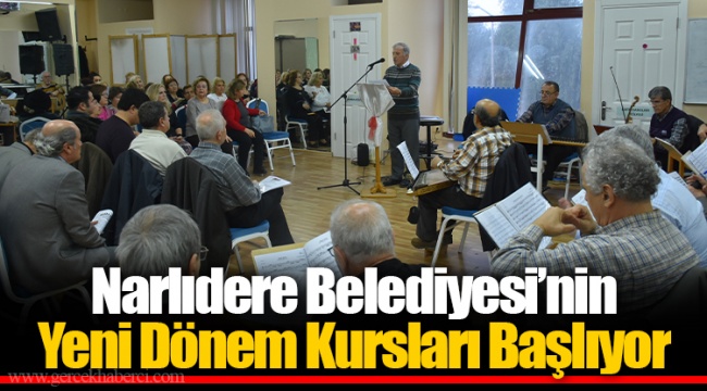 Narlıdere Belediyesi’nin Yeni Dönem Kursları Başlıyor