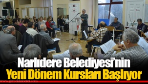 Narlıdere Belediyesi’nin Yeni Dönem Kursları Başlıyor