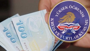 Ocak ayı burs ve kredi ödemeleri başladı