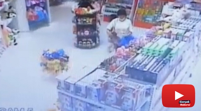 Oyuncak hırsızı kadın kamerada: Aynı mağazaya gelince yakalandı