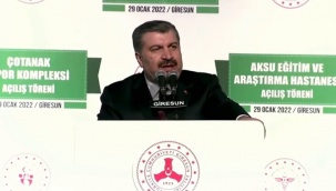 Sağlık Bakanı Fahrettin Koca: Gripte de aynı sayıda vatandaşımızı kaybediyoruz