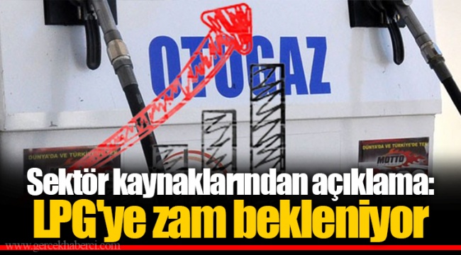 Sektör kaynaklarından açıklama: LPG'ye zam bekleniyor