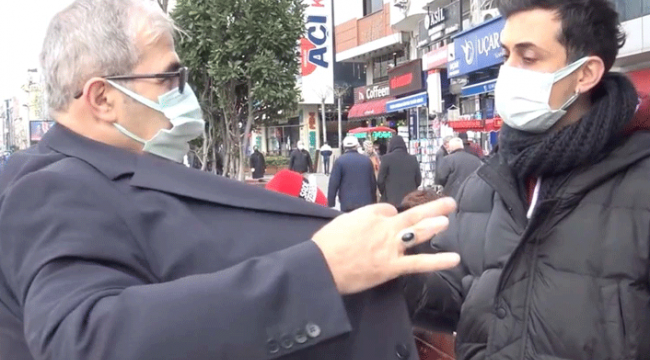 Sokak röportajından: "Üzerimdeki ceketi çöpten aldım, ekonomi kötü olsa bu çöpten alınmaz"
