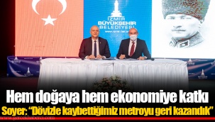 Soyer: “Dövizle kaybettiğimiz metroyu geri kazandık”
