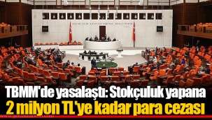 TBMM'de yasalaştı: Stokçuluk yapana 2 milyon TL'ye kadar para cezası