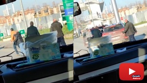 Trafikte akraba kavgasında silah ateşlendi, bir kişi başından yaralandı