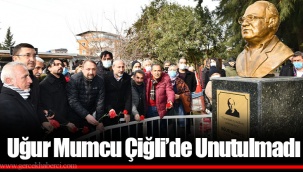 Uğur Mumcu Çiğli’de Unutulmadı