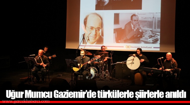Uğur Mumcu Gaziemir’de türkülerle şiirlerle anıldı