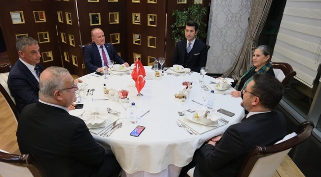 6 muhalefet partisinin Ankara İl Başkanları bir araya geldi