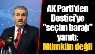 AK Parti'den Destici'ye