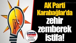 AK Parti Karabağlar'da zehir zemberek istifa!