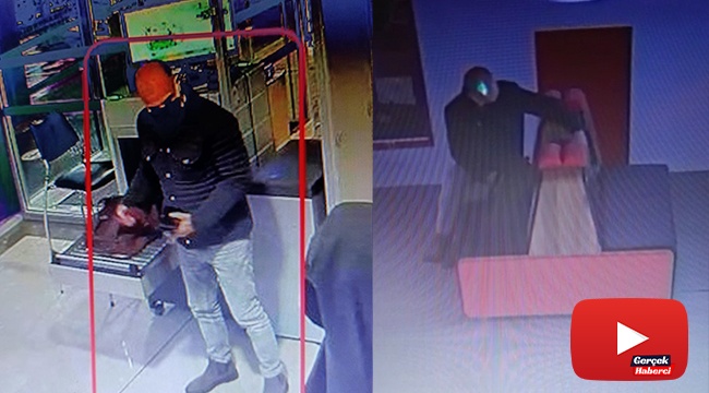 AVM’de ilginç hırsızlık: Mağazanın projeksiyon cihazını çaldı
