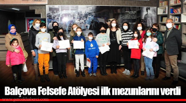 Balçova Felsefe Atölyesi ilk mezunlarını verdi