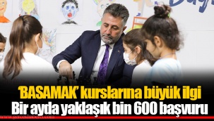‘BASAMAK’ kurslarına büyük ilgi