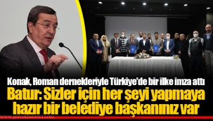 Batur: Sizler için her şeyi yapmaya hazır bir belediye başkanınız var