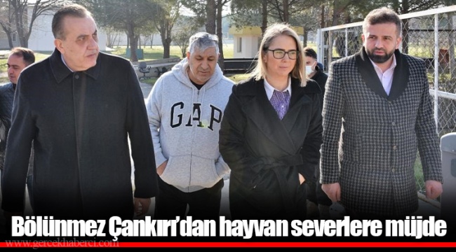 Bölünmez Çankırı’dan hayvan severlere müjde 