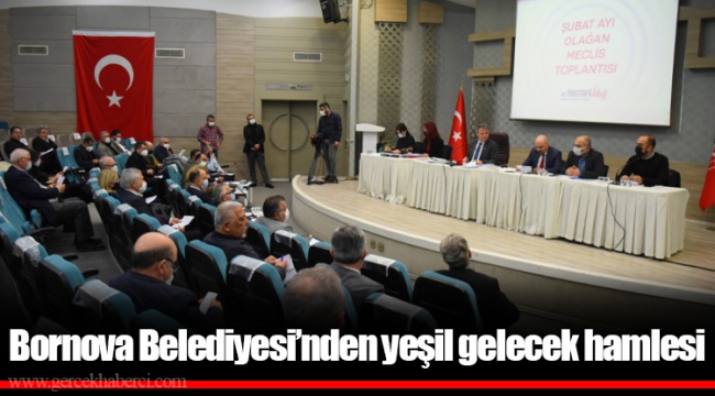 Bornova Belediyesi’nden yeşil gelecek hamlesi