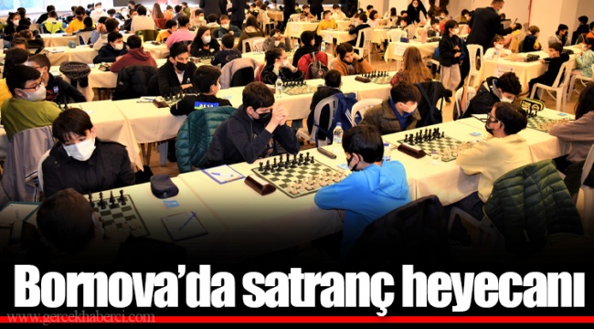 Bornova’da satranç heyecanı