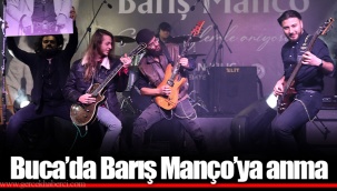 Buca’da Barış Manço’ya anma