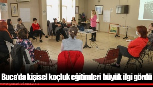 Buca’da kişisel koçluk eğitimleri büyük ilgi gördü