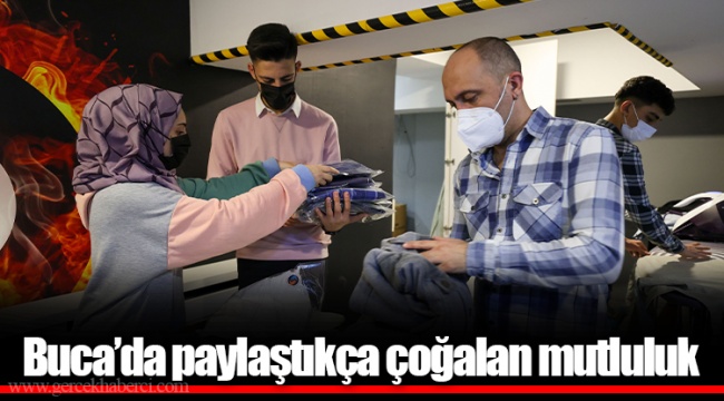 Buca’da paylaştıkça çoğalan mutluluk
