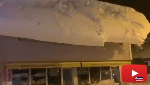Çatılardaki tehlike kameralara yansıdı