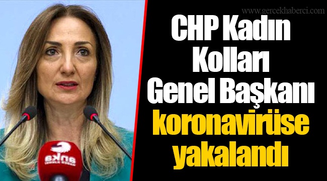 CHP Kadın Kolları Genel Başkanı koronavirüse yakalandı