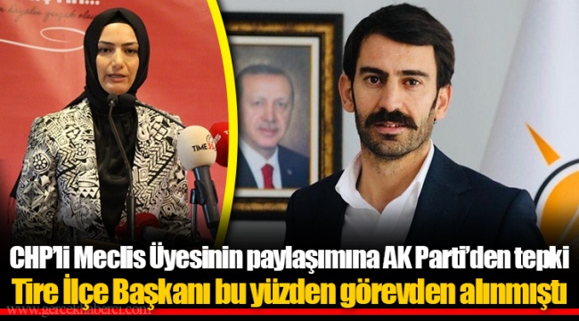 CHP’li Meclis Üyesinin paylaşımına AK Parti’den tepki