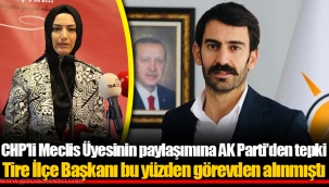 CHP’li Meclis Üyesinin paylaşımına AK Parti’den tepki