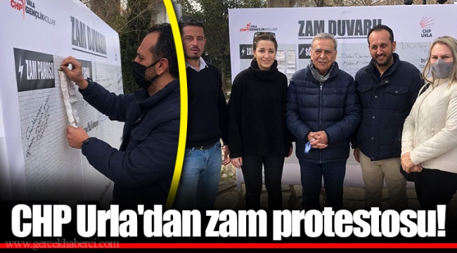 CHP Urla'dan zam protestosu!