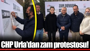 CHP Urla'dan zam protestosu!