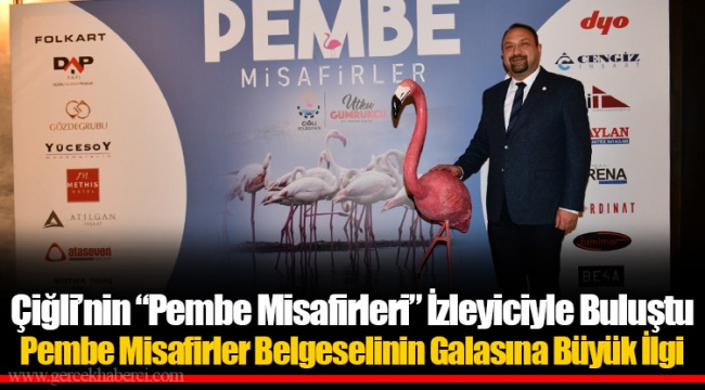 Çiğli’nin “Pembe Misafirleri” İzleyiciyle Buluştu