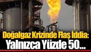 Doğalgaz Krizinde Flaş İddia: Yalnızca Yüzde 50...
