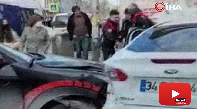 Ehliyetsiz çocuk sürücü ortalığı birbirine kattı