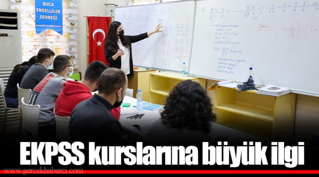 EKPSS kurslarına büyük ilgi