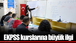 EKPSS kurslarına büyük ilgi