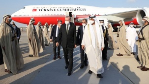 Erdoğan, 9 yıl sonra Birleşik Arap Emirlikleri'nde