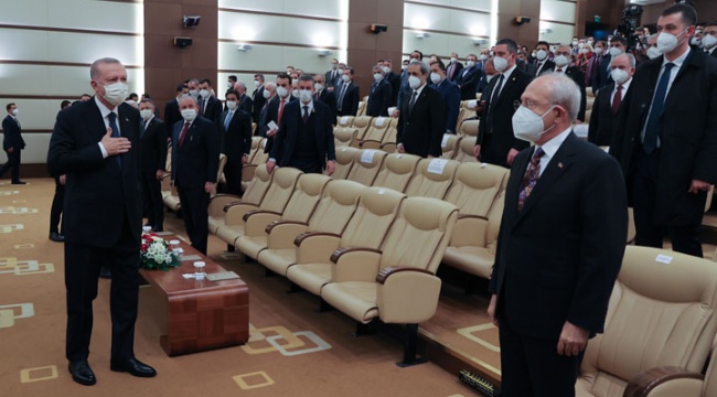 Erdoğan ve Kılıçdaroğlu da katıldı: AYM üyeliğine seçilen Kenan Yaşar için yemin töreni düzenlendi