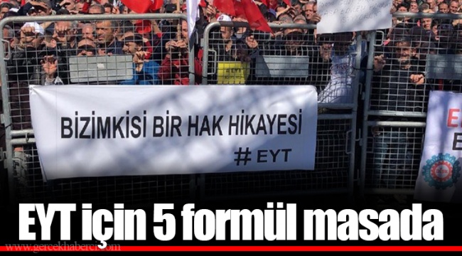 EYT için 5 formül masada