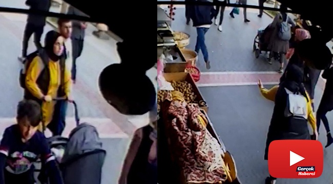 Hırsız işlek caddede kadının cebindeki telefonu çaldı