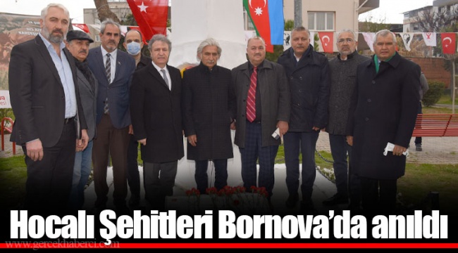 Hocalı Şehitleri Bornova’da anıldı