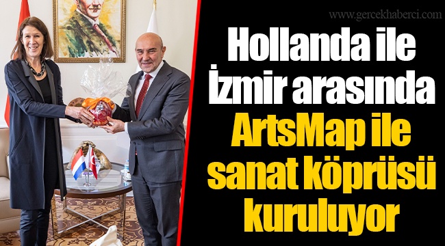 Hollanda ile İzmir arasında ArtsMap ile sanat köprüsü kuruluyor