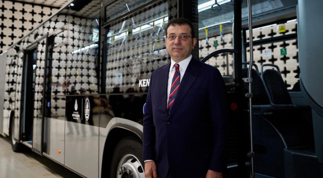 İmamoğlu yeni metrobüs aracını test etti: Cumhurbaşkanlığı onayını bekliyoruz